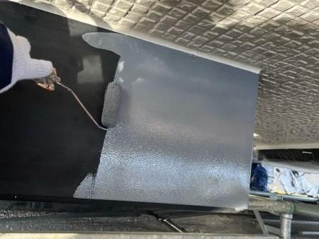 【庇塗装】下塗り