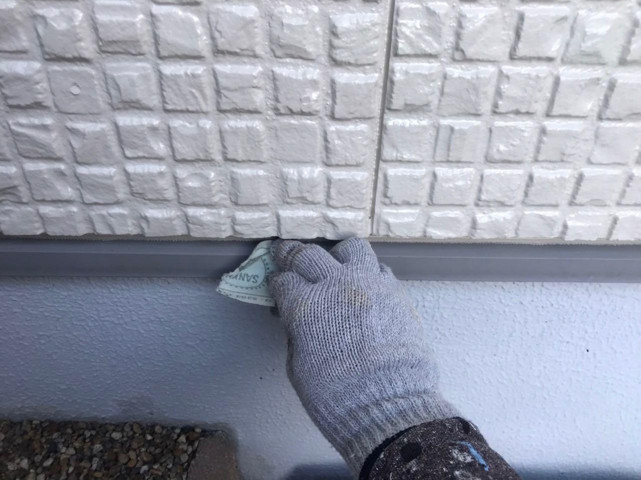 【水切り塗装】ケレン作業