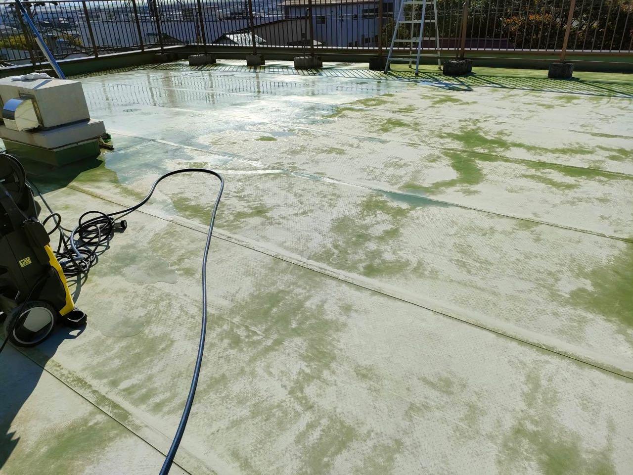 【防水工事】清掃・ケレン作業