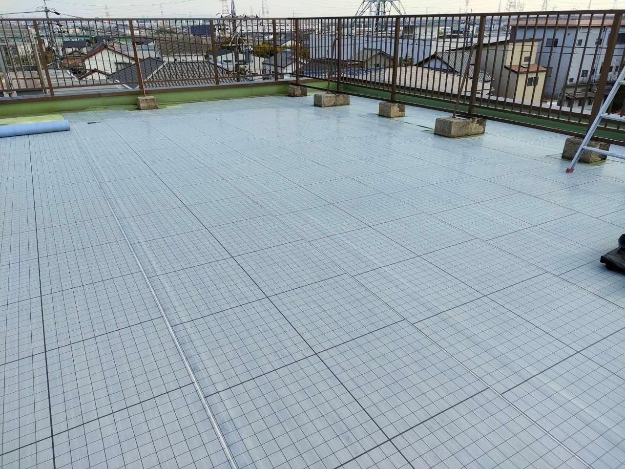 【防水工事】自着シート貼り