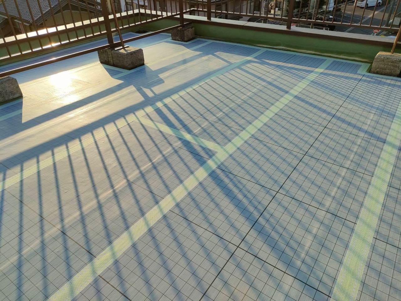 【防水工事】メッシュ貼り