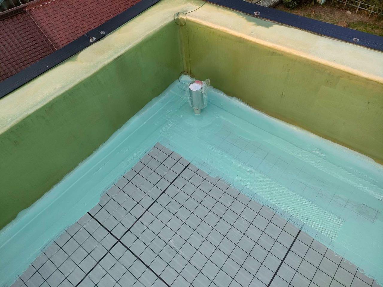 【防水工事】脱気筒取付