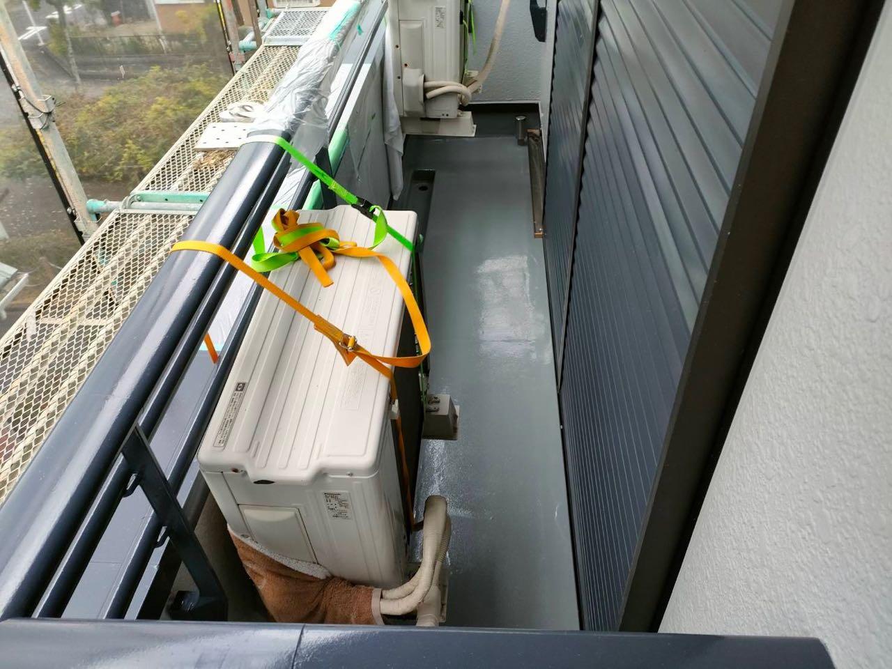 【防水工事】トップコート塗布