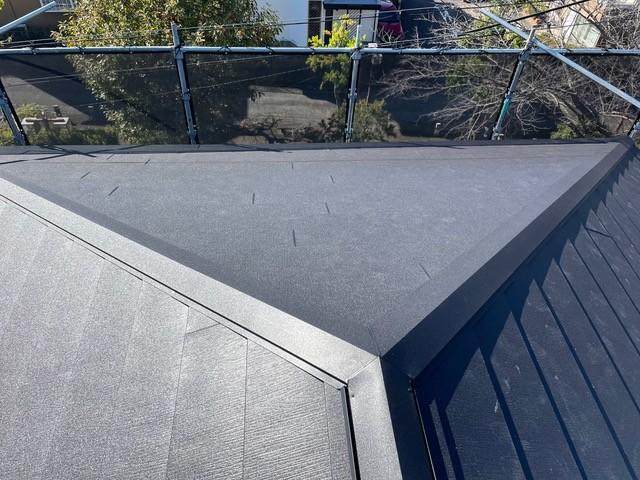 【屋根板金工事】完成全景