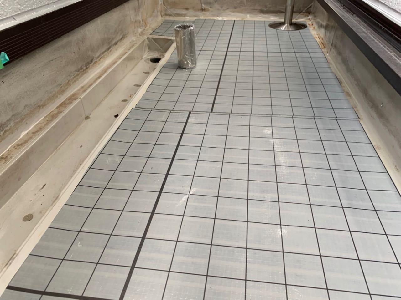 【防水工事】脱気筒取付