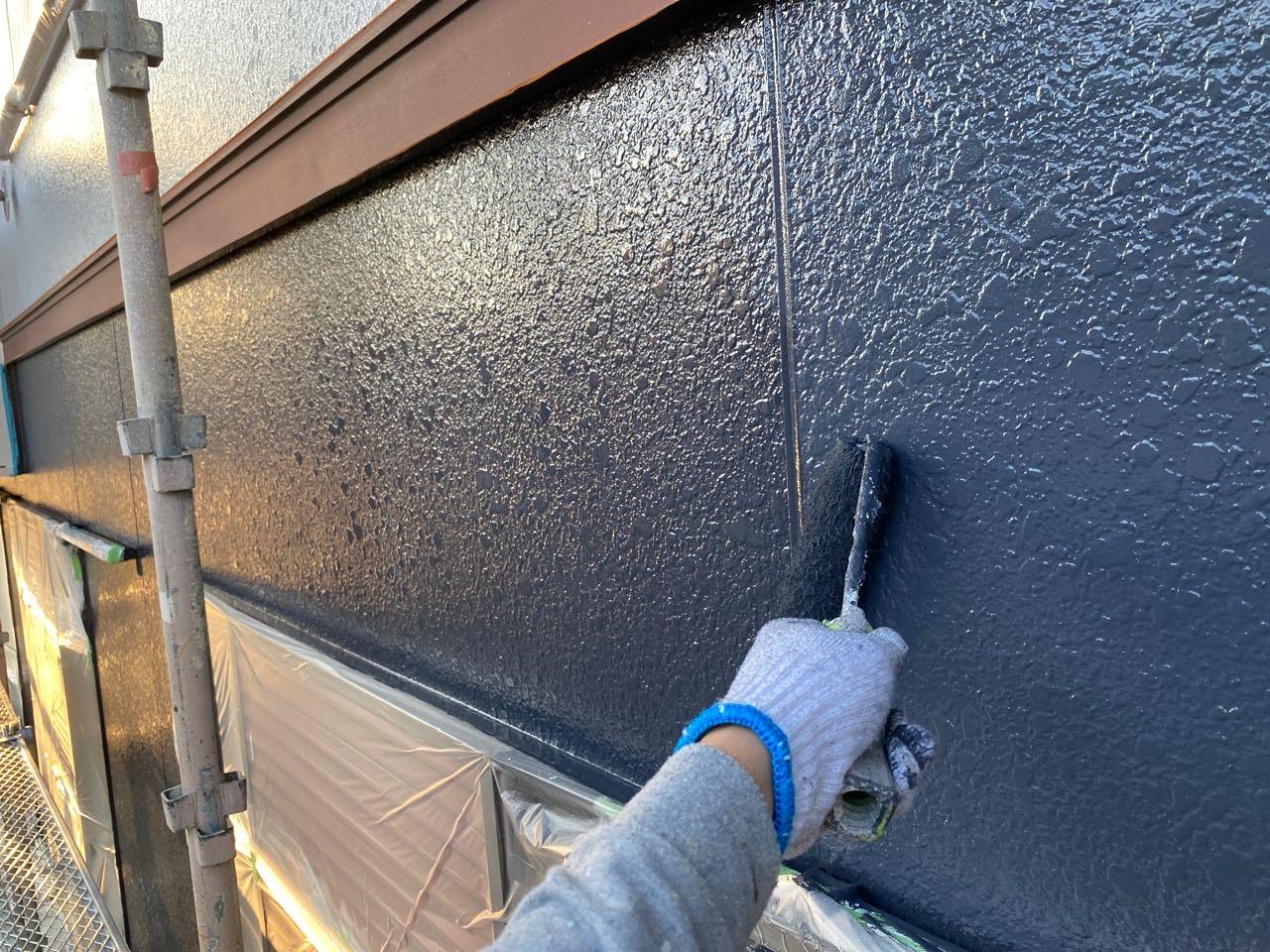 【外壁塗装2】上塗り