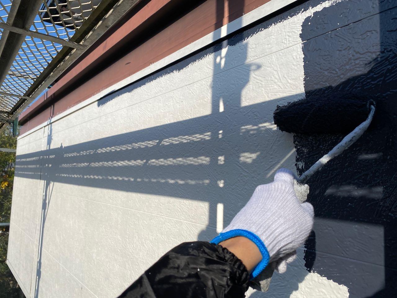 【外壁塗装3】中塗り