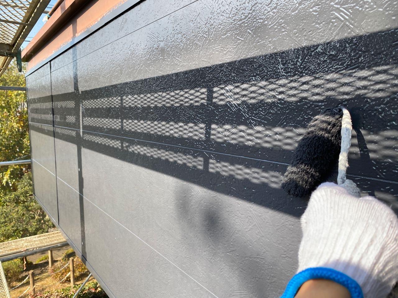 【外壁塗装3】上塗り