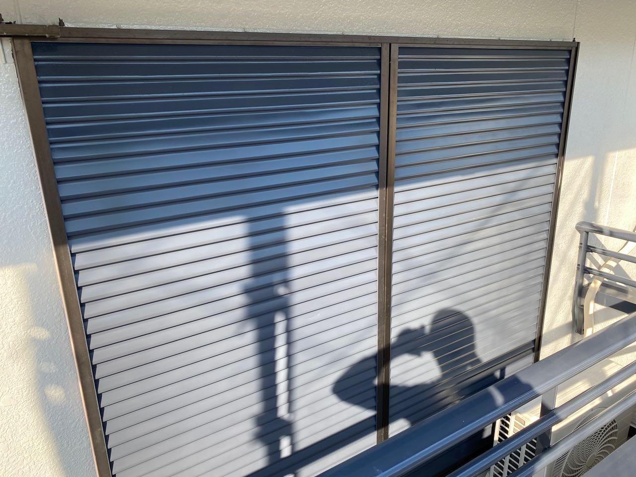 【雨戸塗装】完了