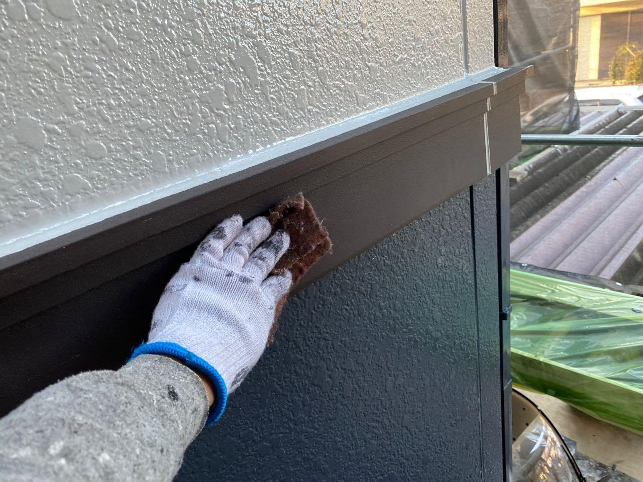 【帯塗装】ケレン作業