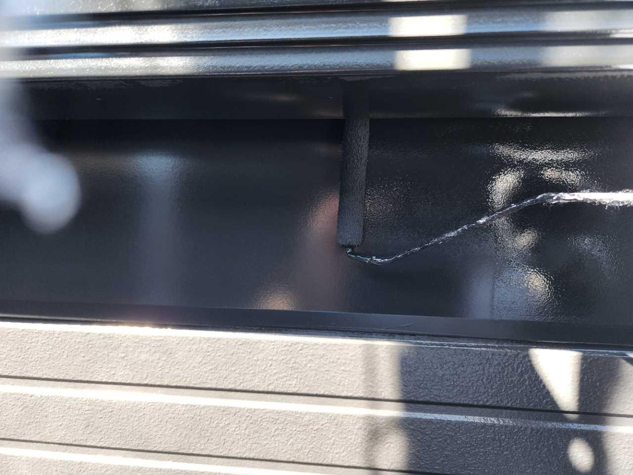 【破風・鼻隠し塗装】上塗り