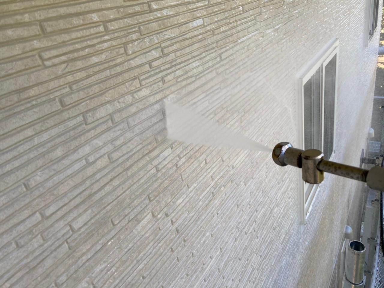 【外壁洗浄】高圧水洗浄