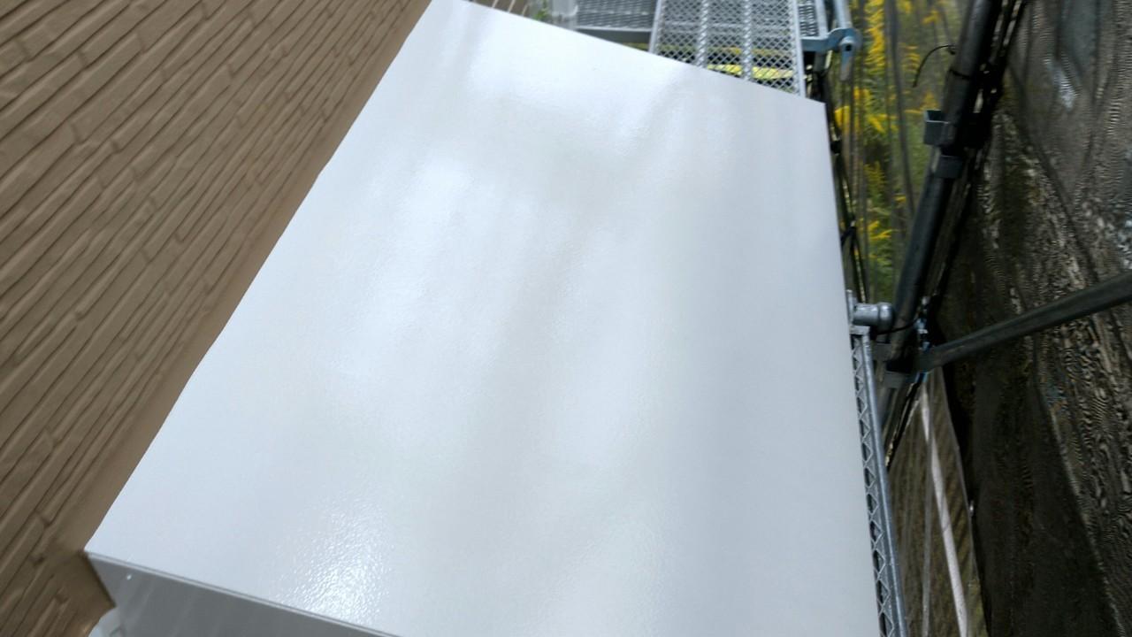 【庇塗装】完了