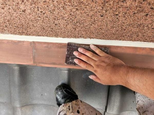 【熨斗板金塗装】ケレン作業