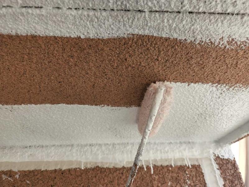 【軒天塗装】ケレン作業