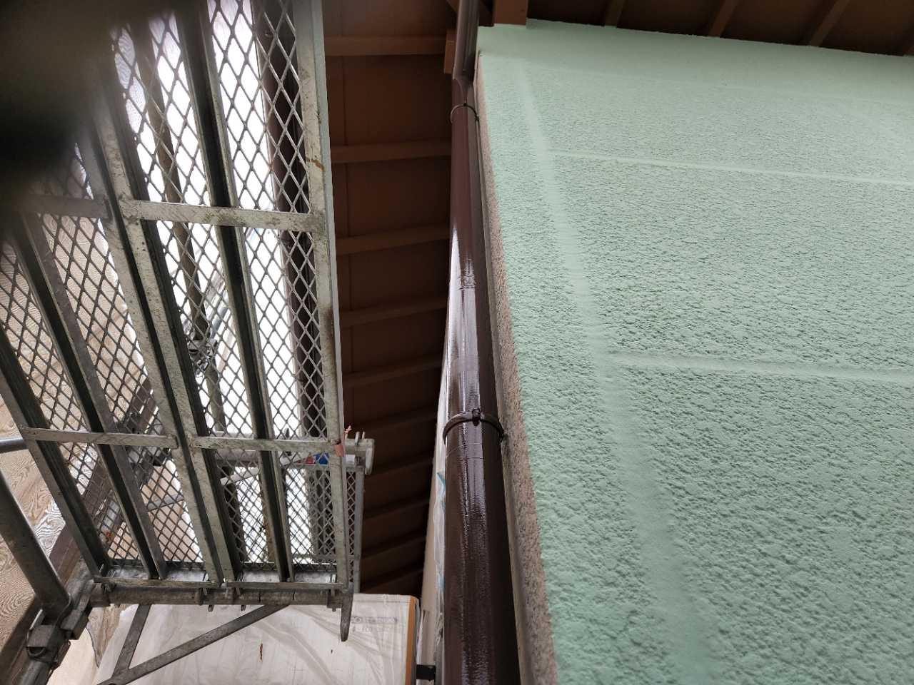 【雨樋塗装】完了