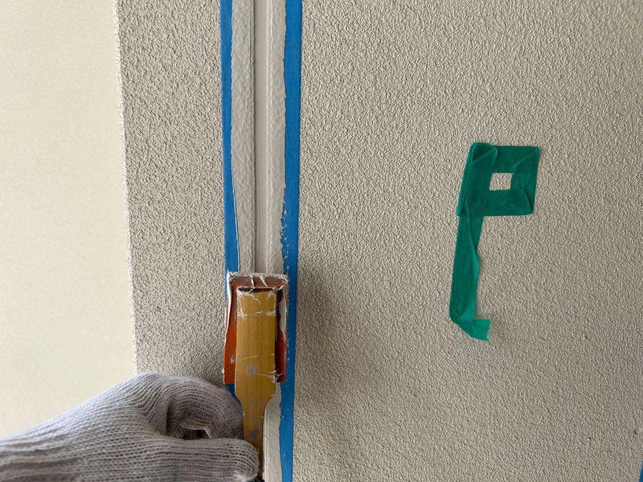 【シーリング工事】ヘラ押さえ