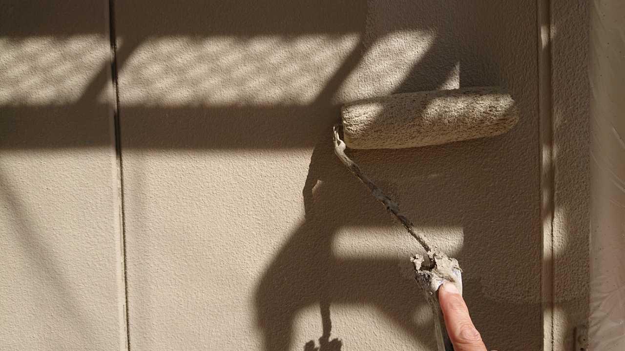 【外壁塗装1】上塗り