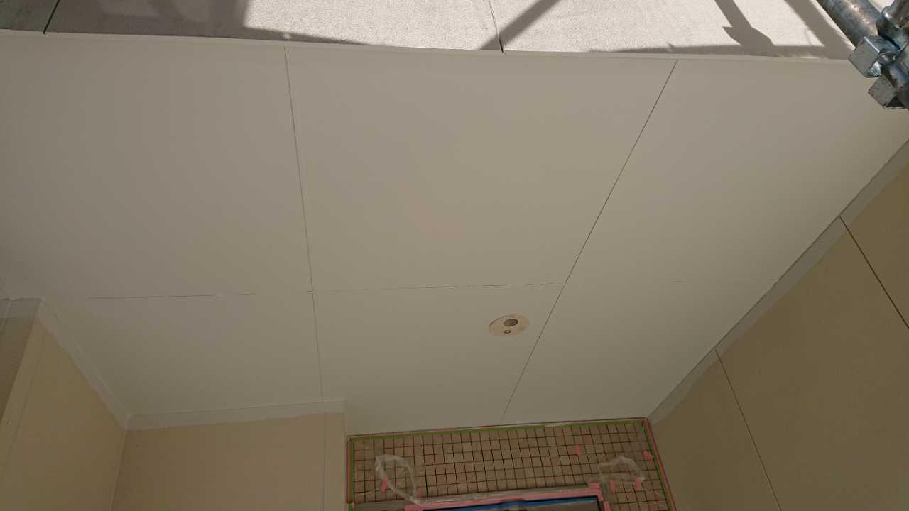 【軒天塗装】完了