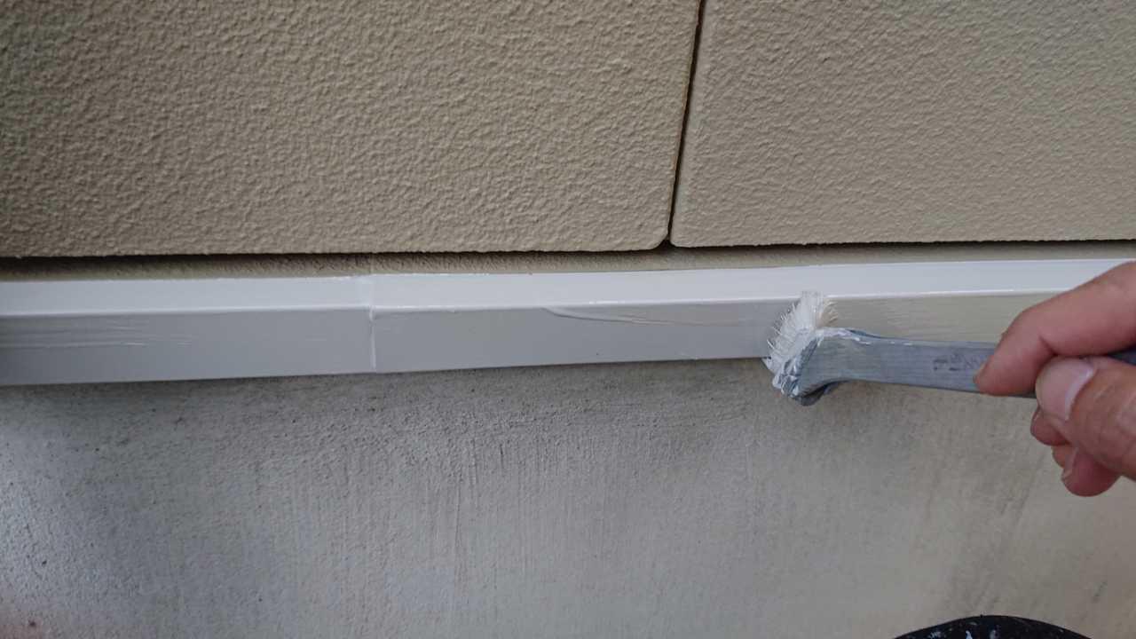 【水切り塗装】上塗り