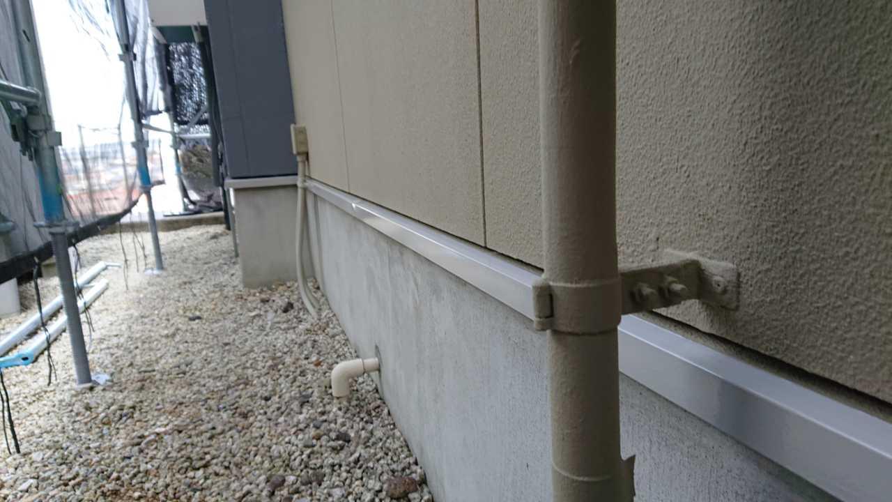 【水切り塗装】完了