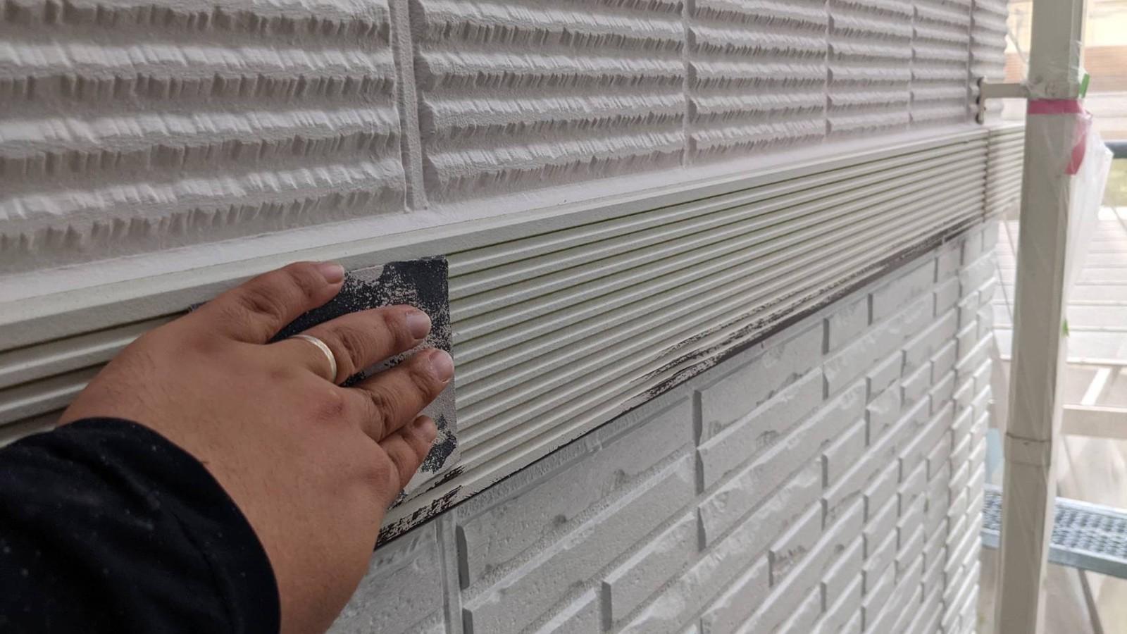 【帯塗装】ケレン作業