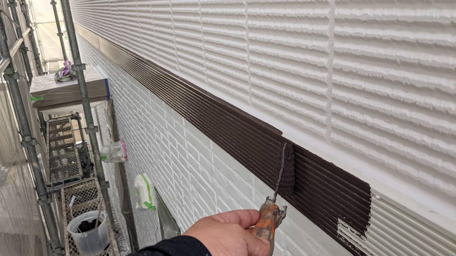 【帯塗装】下塗り