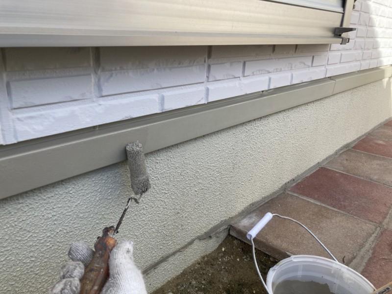 【水切り塗装】下塗り