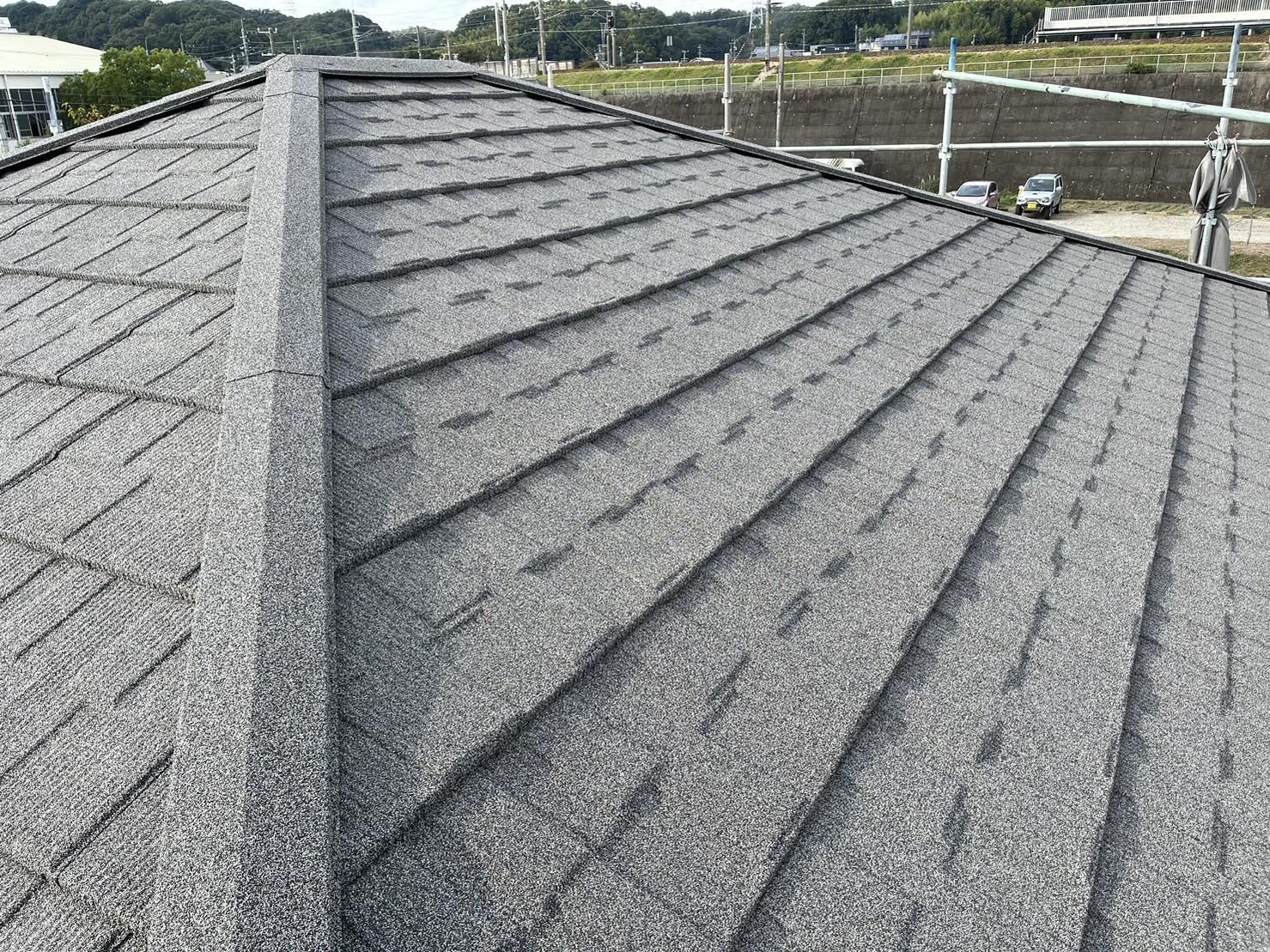 【屋根板金工事】完成全景