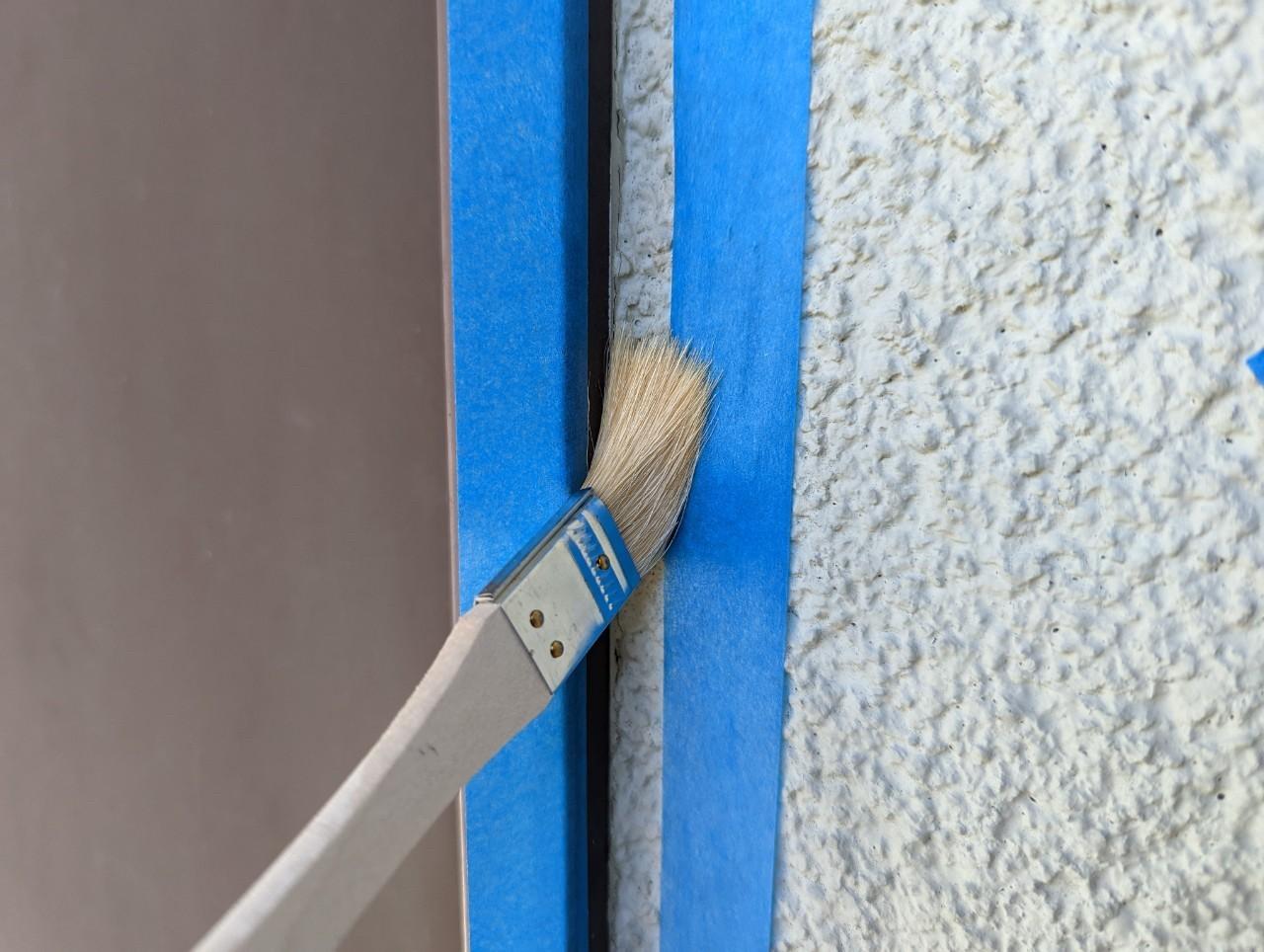 【シーリング工事】プライマー処理