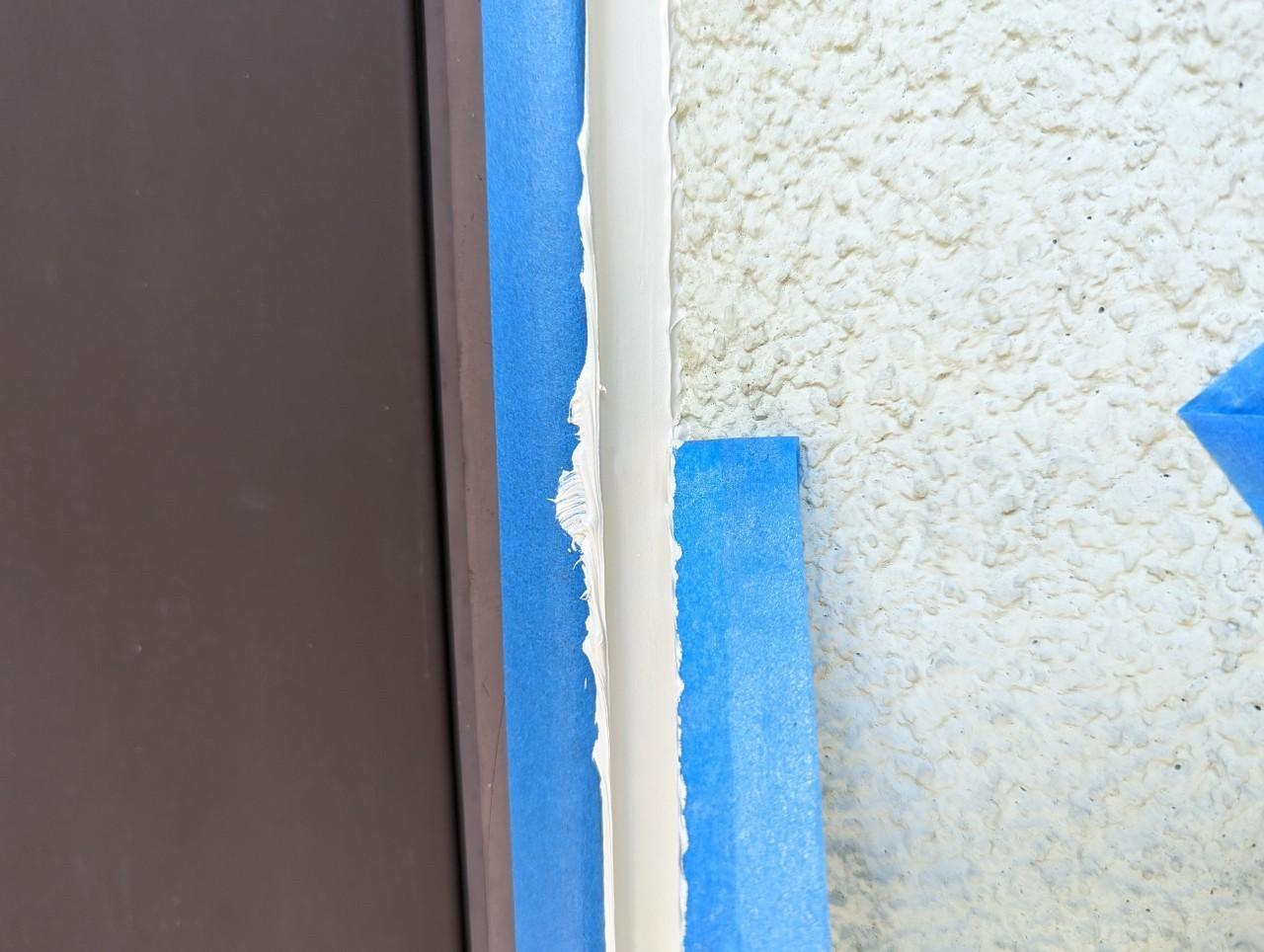 【シーリング工事】マスキング撤去