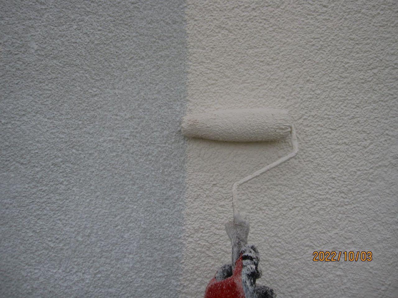 【外壁塗装1】中塗り