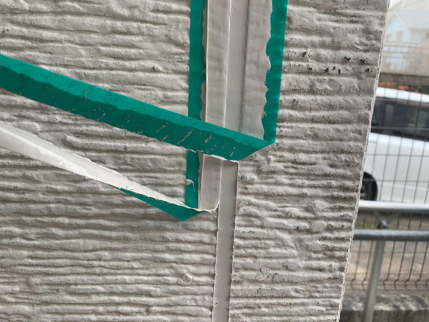 【シーリング工事】マスキング撤去