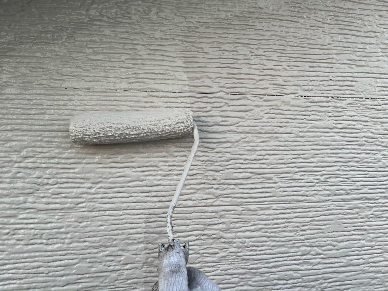 【外壁塗装1】上塗り