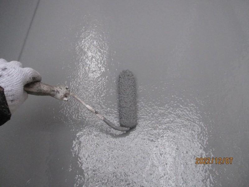 【防水工事】ウレタン防水塗布2回目