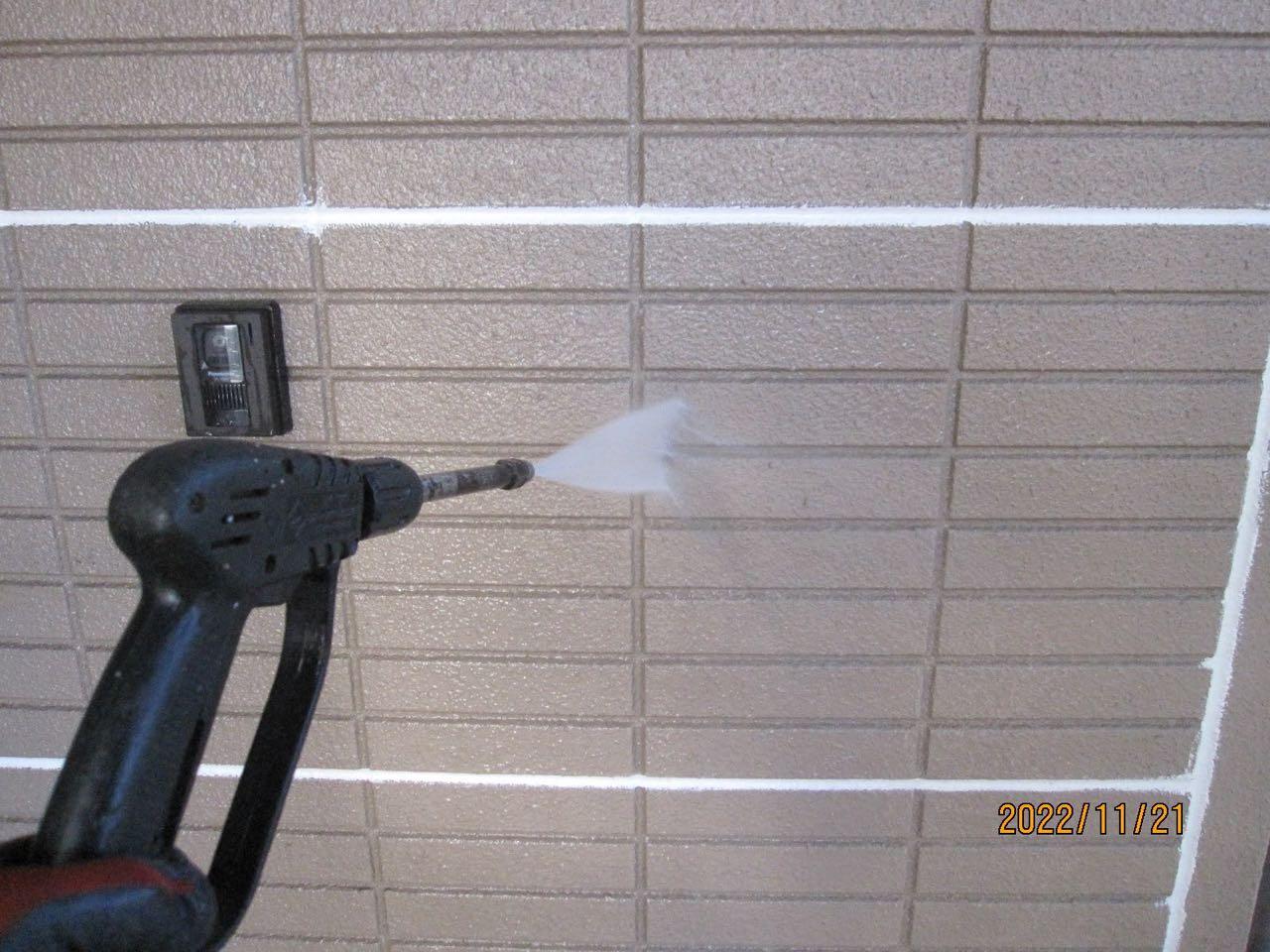 【外壁洗浄】高圧水洗浄
