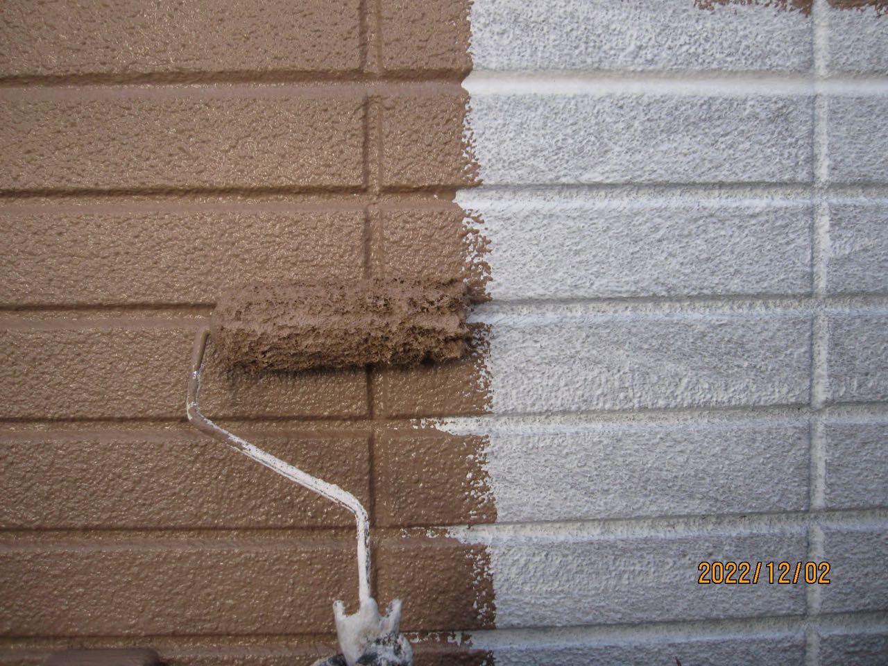 【外壁塗装2】中塗り