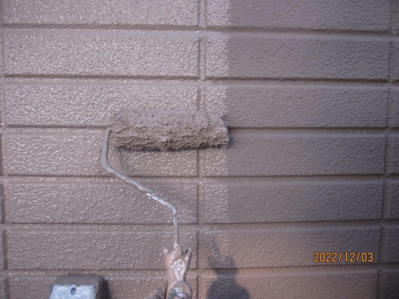 【外壁塗装2】上塗り