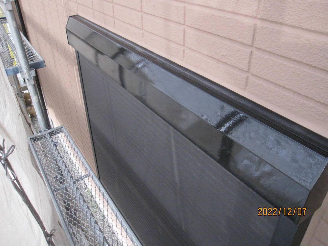 【シャッターボックス塗装】完了