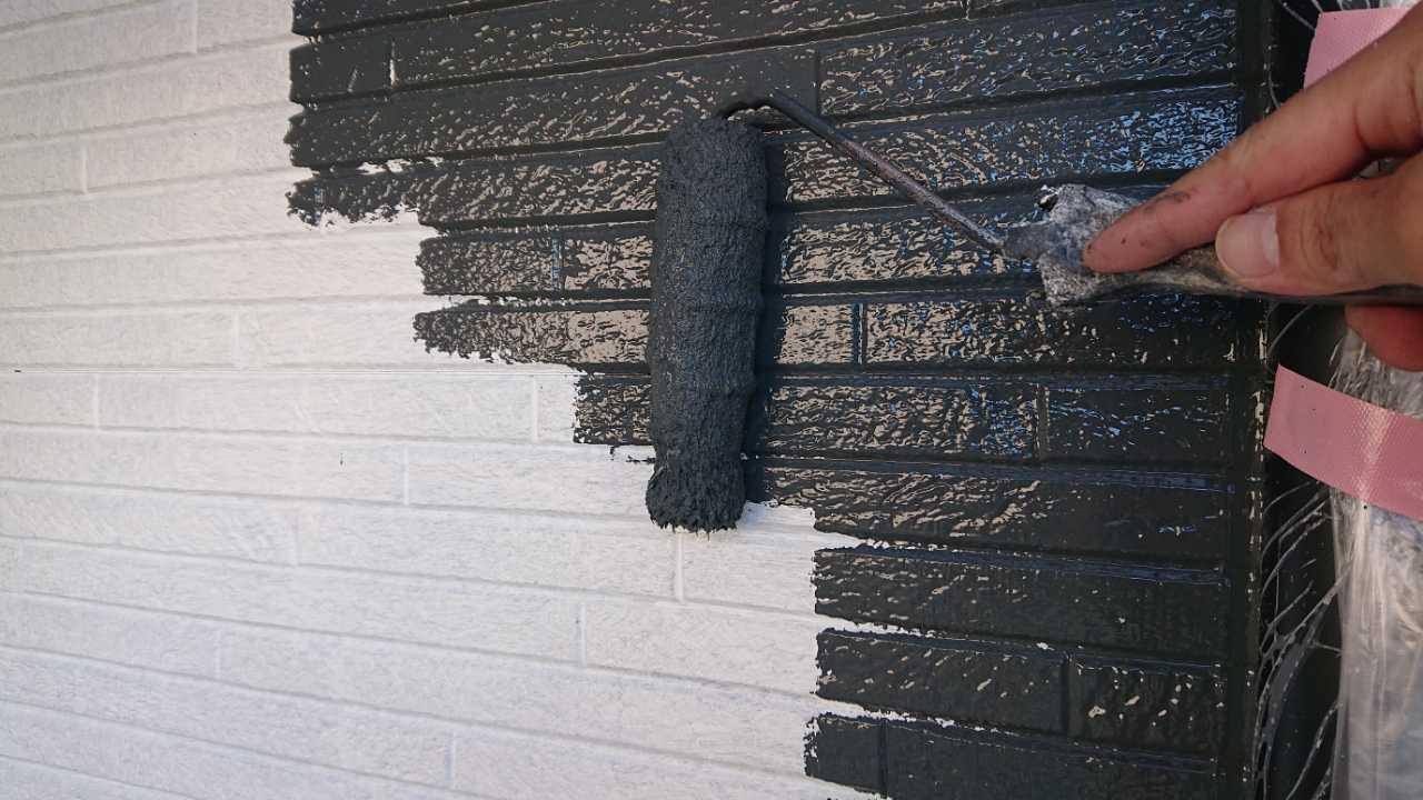 【外壁塗装2】中塗り