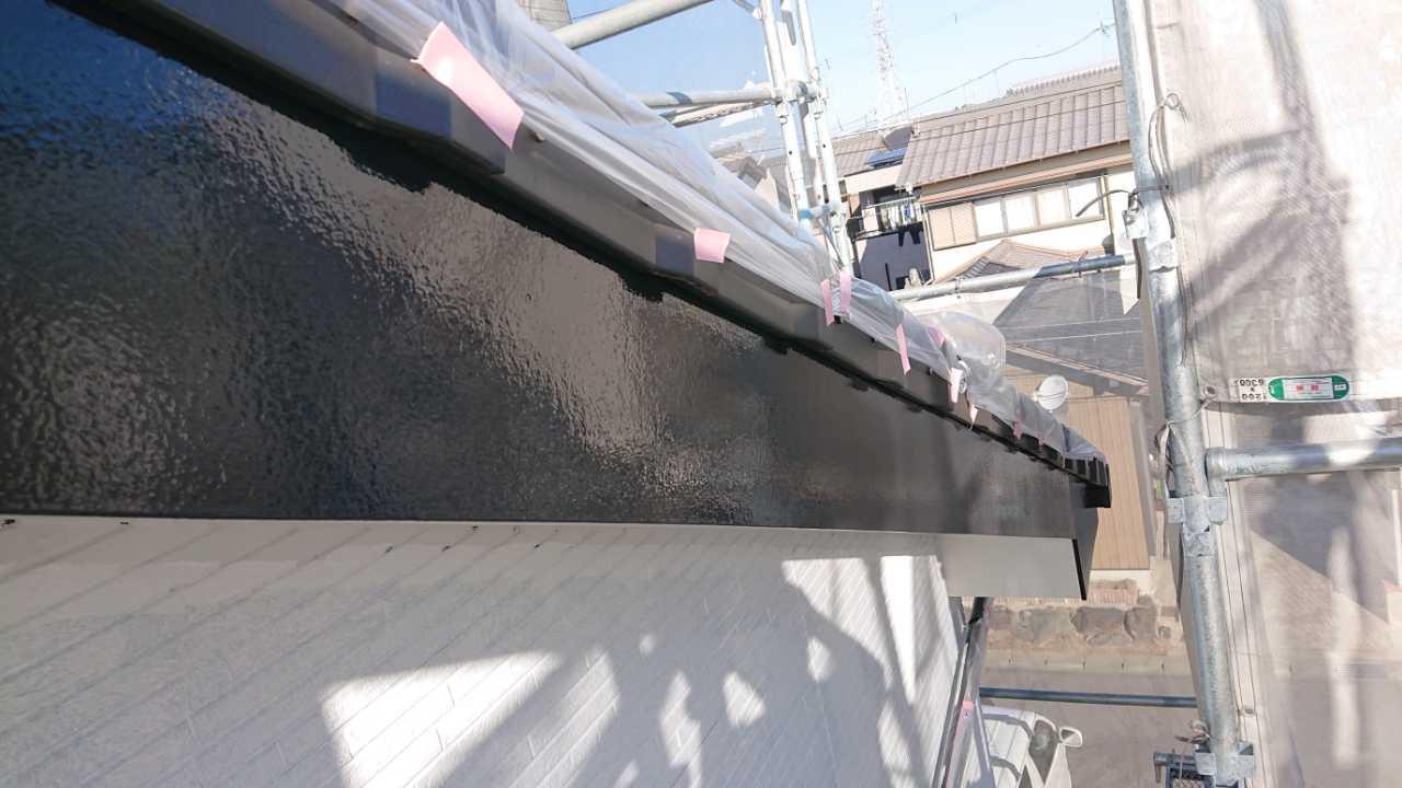 【破風・鼻隠し塗装】完了