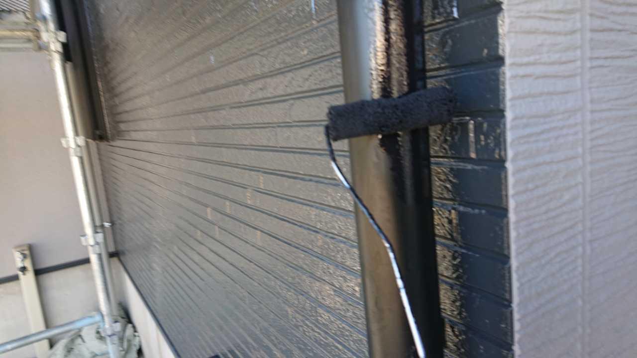 【雨樋塗装】下塗り