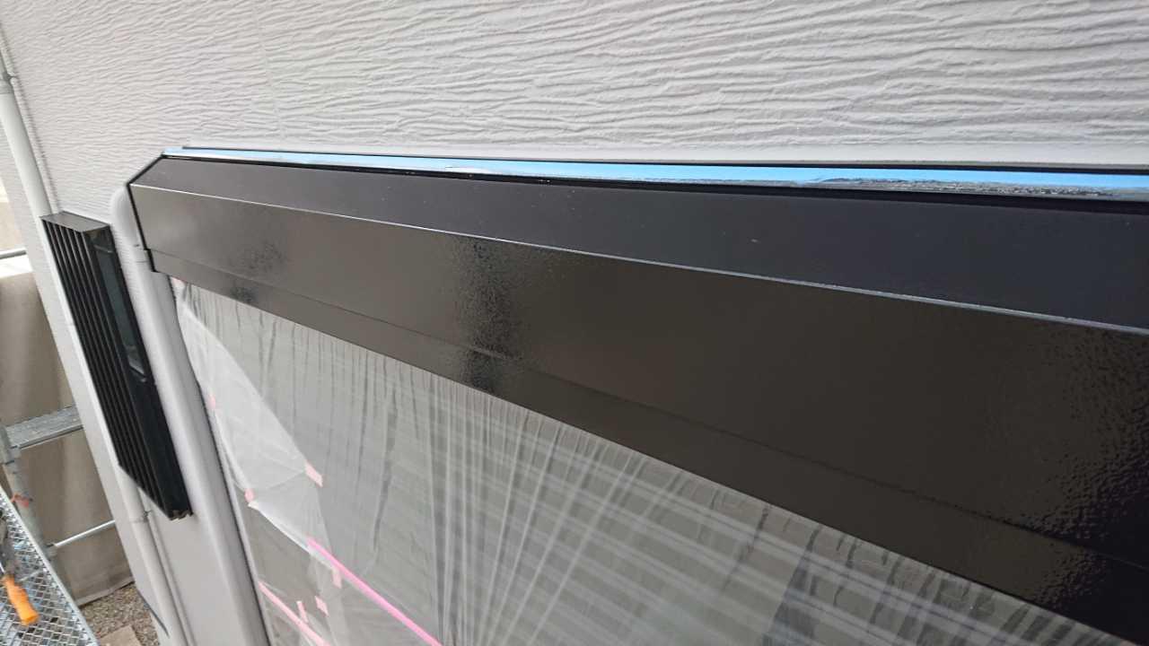 【シャッターボックス塗装】完了