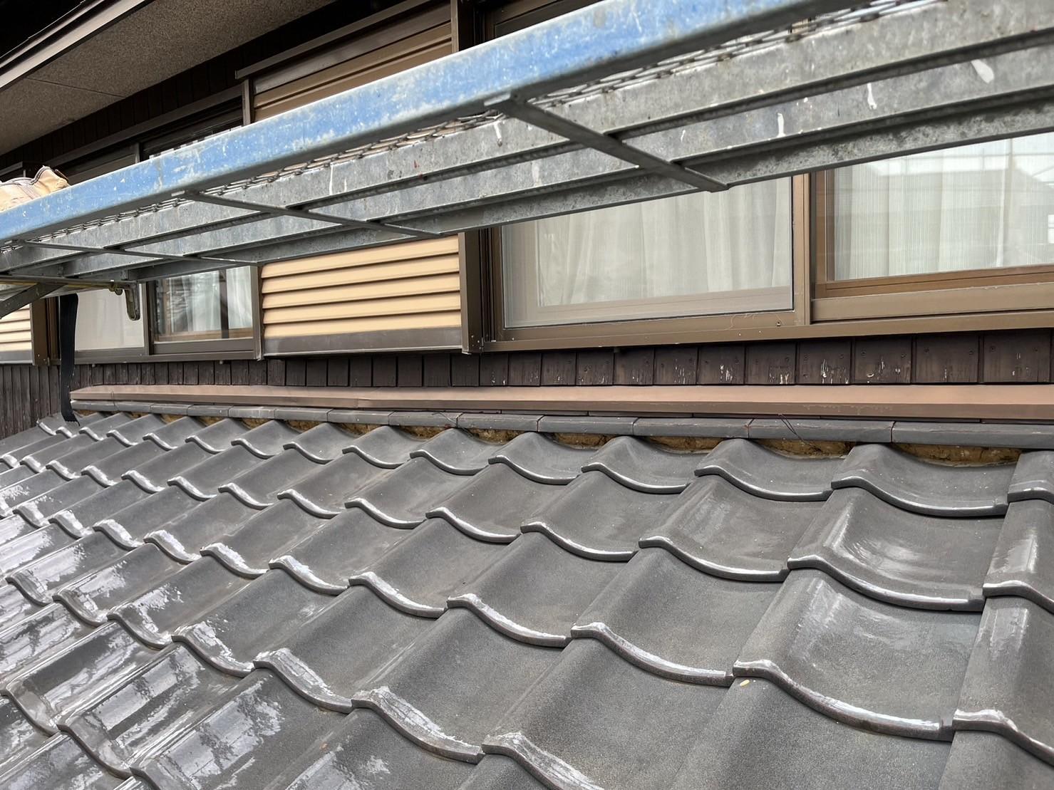 【漆喰工事】雀口施工前