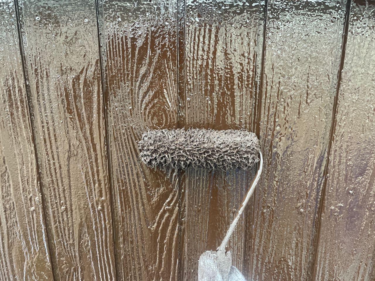 【外壁塗装2】上塗り