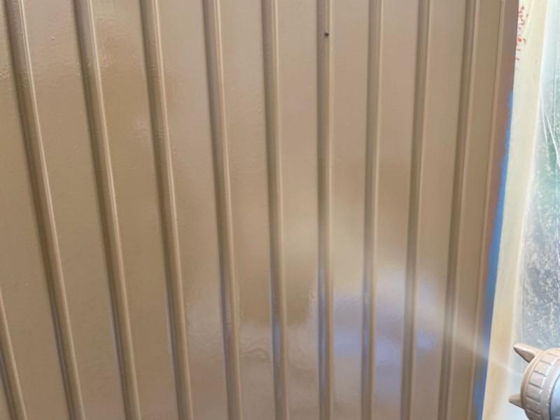 【雨戸塗装】上塗り