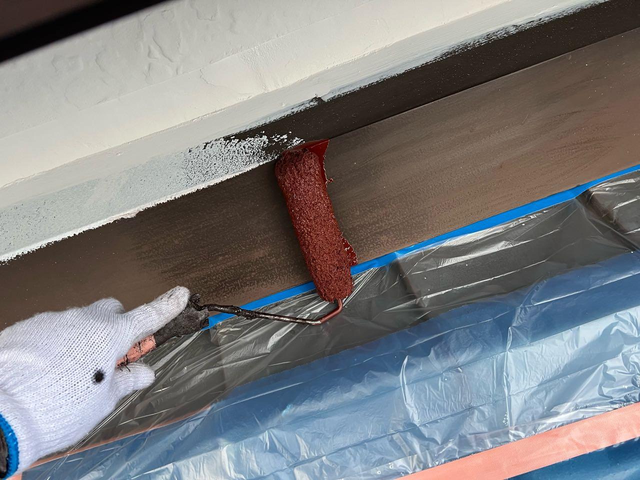 【水切り塗装】下塗り