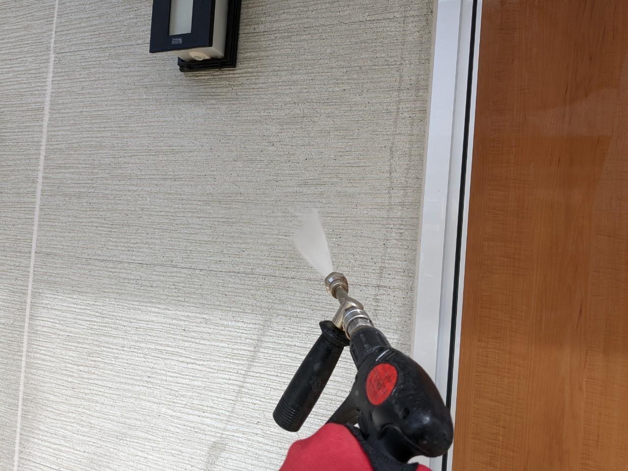 【外壁洗浄】高圧水洗浄