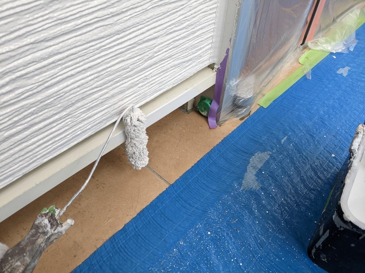 【水切り塗装】下塗り