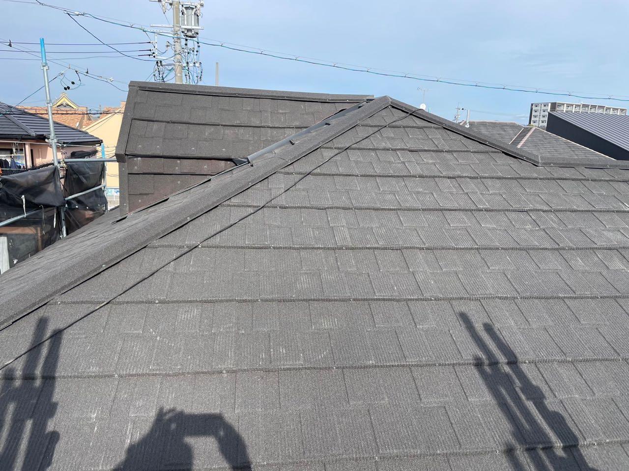 【屋根板金工事】完成全景